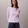 Smooth Cotton Monogram Sweater