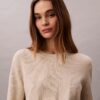 Smooth Cotton Monogram Sweater