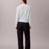 Smooth Cotton Monogram Sweater Smooth Cotton Monogram Sweater