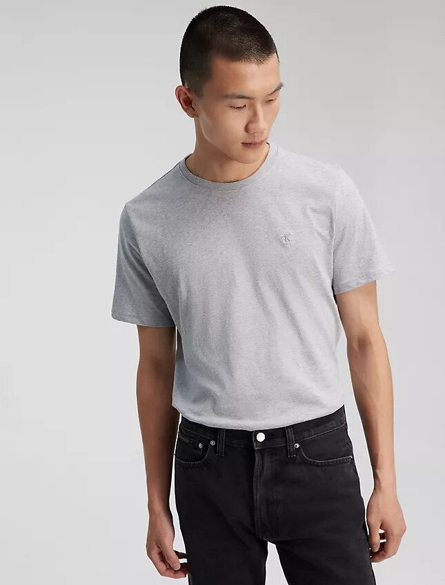 Smooth Cotton Monogram T-Shirt Smooth Cotton Monogram T-Shirt