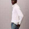 Smooth Cotton Quarter Zip Sweater