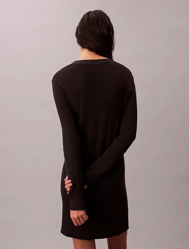 Smooth Cotton Rib Duster Smooth Cotton Rib Duster