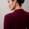 Smooth Cotton Rib Midi Dress