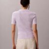 Smooth Cotton Rib Polo T-Shirt Smooth Cotton Rib Polo T-Shirt