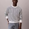 Smooth Cotton Stripe Easy Sweater Smooth Cotton Stripe Easy Sweater