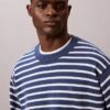Smooth Cotton Stripe Easy Sweater Smooth Cotton Stripe Easy Sweater