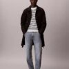 Smooth Cotton Stripe Easy Sweater Smooth Cotton Stripe Easy Sweater