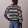 Smooth Cotton Stripe Easy Sweater Smooth Cotton Stripe Easy Sweater