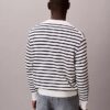 Smooth Cotton Stripe Easy Sweater Smooth Cotton Stripe Easy Sweater