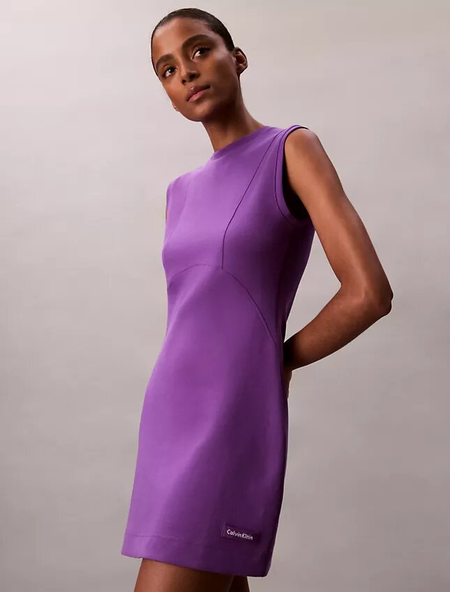 Smooth Sleeveless Mini Dress Smooth Sleeveless Mini Dress