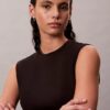 Smooth Sleeveless Mini Dress Smooth Sleeveless Mini Dress