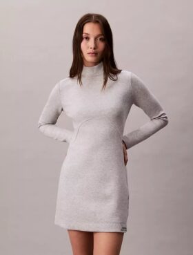 Smooth Slim Mini Dress