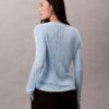 Smooth Variegated Rib Sweater Cardigan