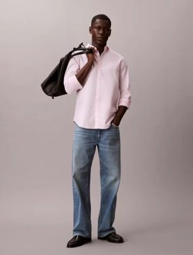 Solid Classic Oxford Button-Down Shirt