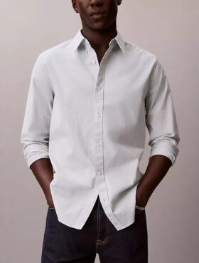 Solid Classic Oxford Button-Down Shirt