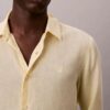 Solid Linen Blend Classic Shirt Solid Linen Blend Classic Shirt