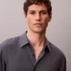 Solid Linen Blend Classic Shirt Solid Linen Blend Classic Shirt