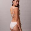 Solid Side Tie Swim Bikini Bottom