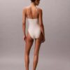 Solid Strapless One Piece Swimsuit Solid Strapless One Piece Swimsuit