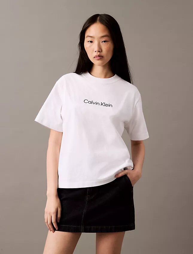 Standard Logo Boxy Fit Crewneck T-Shirt Standard Logo Boxy Fit Crewneck T-Shirt