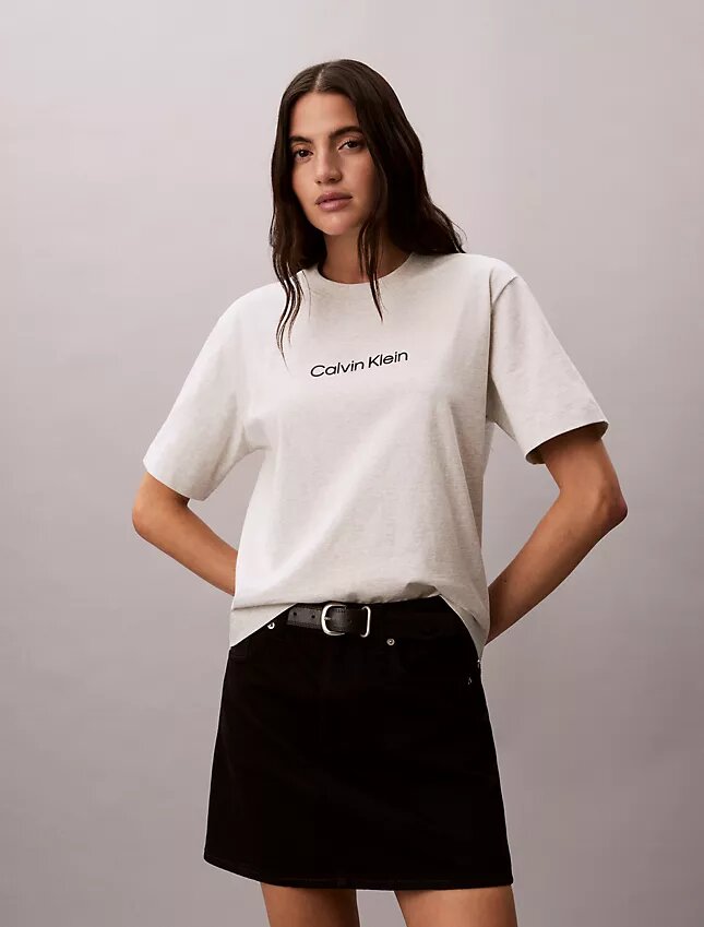 Standard Logo Boxy Fit Crewneck T-Shirt Standard Logo Boxy Fit Crewneck T-Shirt