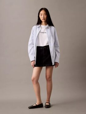 Standard Logo Boxy Fit Crewneck T-Shirt Standard Logo Boxy Fit Crewneck T-Shirt