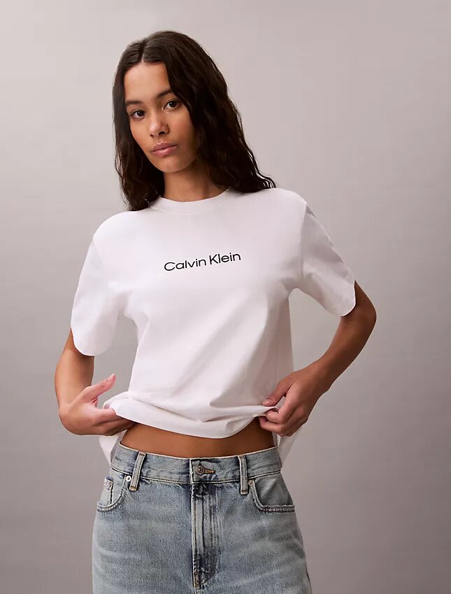 Standard Logo Boxy Fit Crewneck T-Shirt Standard Logo Boxy Fit Crewneck T-Shirt