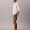 Straight Seersucker Elastic 7″ Shorts