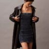 Strapless Denim Mini Dress