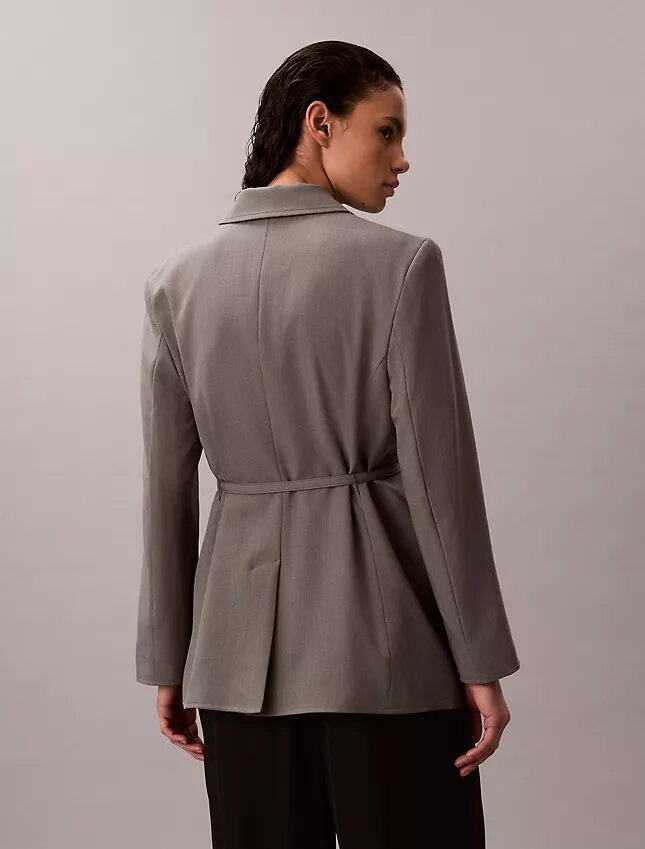 Stretch Belted Blazer Stretch Belted Blazer