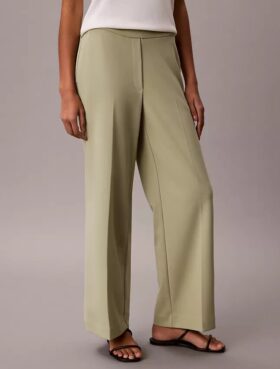 Stretch Crepe Travel Pants