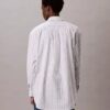Stripe Cotton Poplin Button-Down Shirt