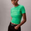 Stripe Logo Graphic Slim T-Shirt