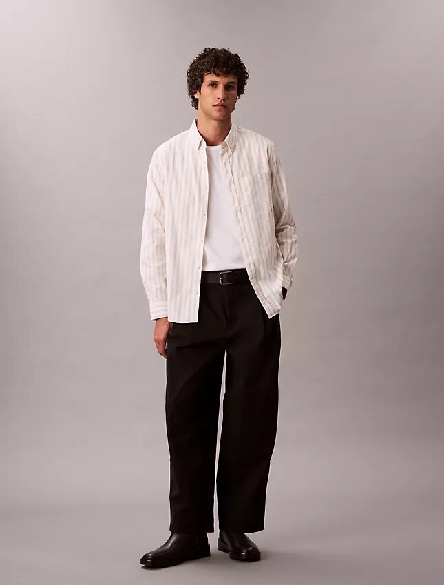 Stripe Oxford Classic Button-Down Shirt Stripe Oxford Classic Button-Down Shirt