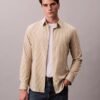 Stripe Slim Stretch Button-Down Shirt