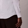 Stripe Tech Stretch Slim Button-Down Shirt