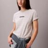 Striped Ck Logo Tee Striped Ck Logo Tee