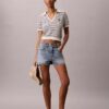 Striped Stitch Polo Shirt