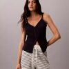 Striped Stitch Shorts