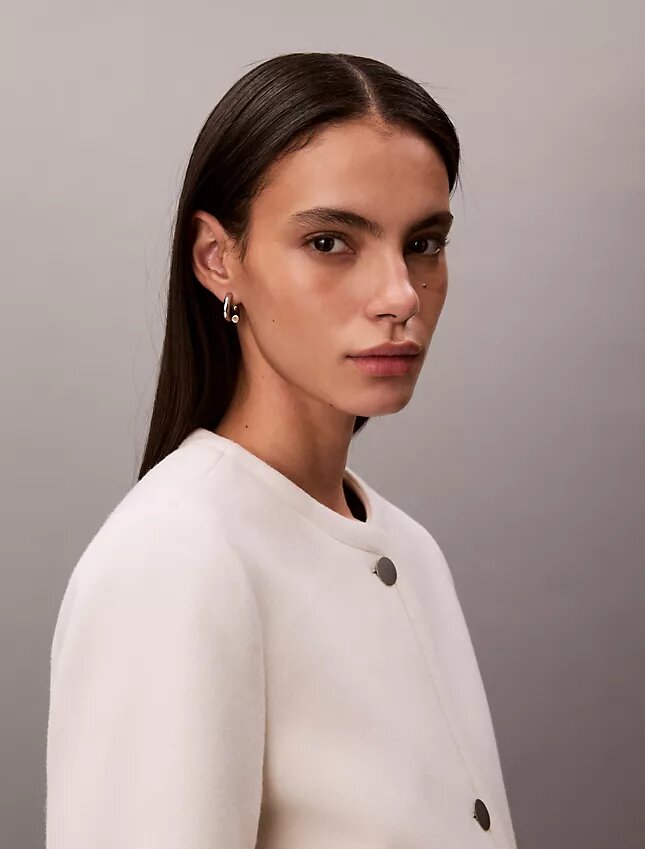 Structured Collarless Jacket Structured Collarless Jacket