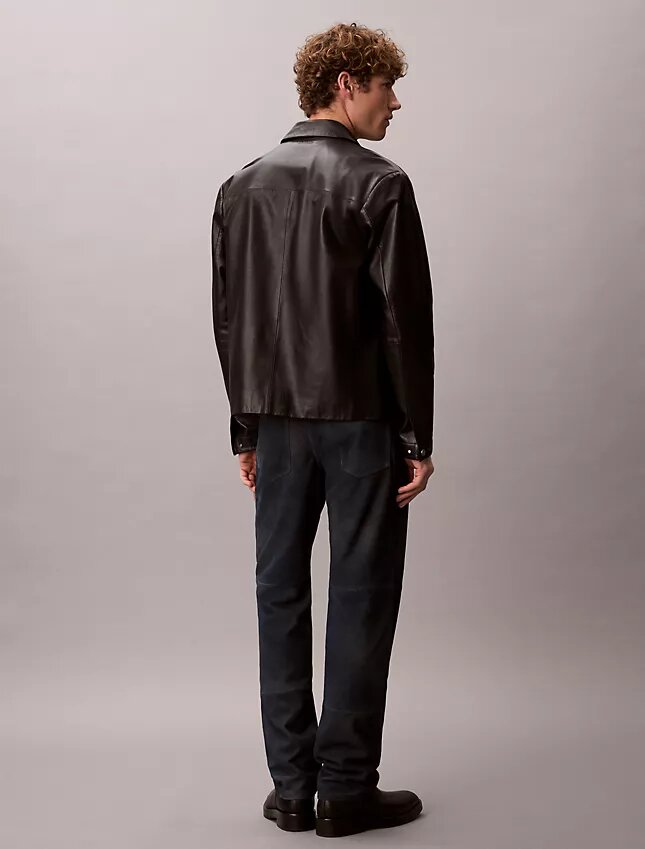 Suede 90S Straight Pants Suede 90S Straight Pants