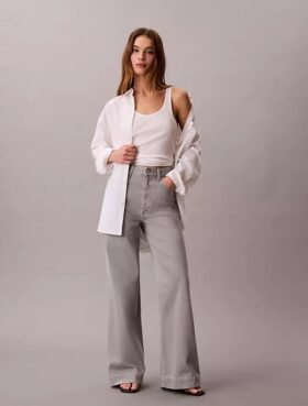 Super High Rise Wide Leg Jeans