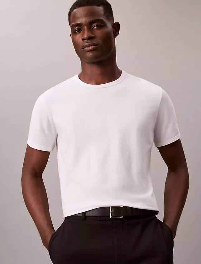 Supima Cotton Crewneck T-Shirt Supima Cotton Crewneck T-Shirt
