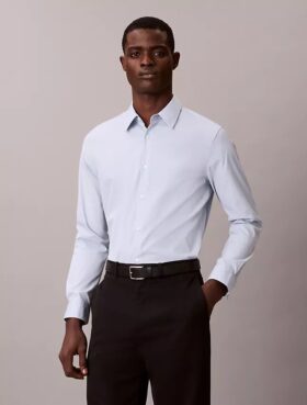 Supima Stretch Cotton Slim Shirt
