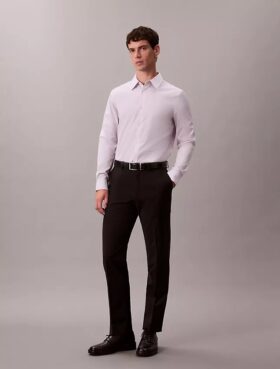 Supima Stretch Cotton Slim Shirt