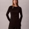 Tailored Knit Slim Tunic Top Tailored Knit Slim Tunic Top