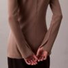 Tailored Knit Slim Tunic Top Tailored Knit Slim Tunic Top
