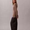 Tailored Knit Slim Tunic Top Tailored Knit Slim Tunic Top