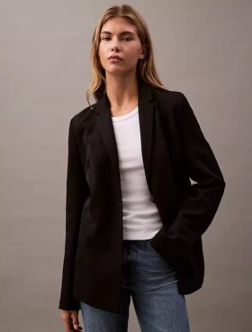 Tailored Rayon Blazer Tailored Rayon Blazer