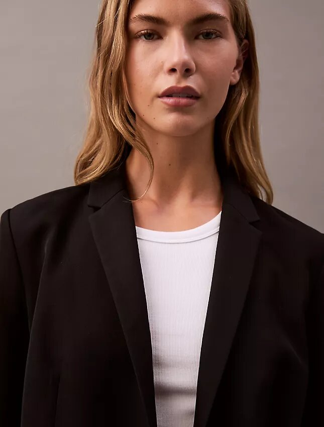 Tailored Rayon Blazer Tailored Rayon Blazer